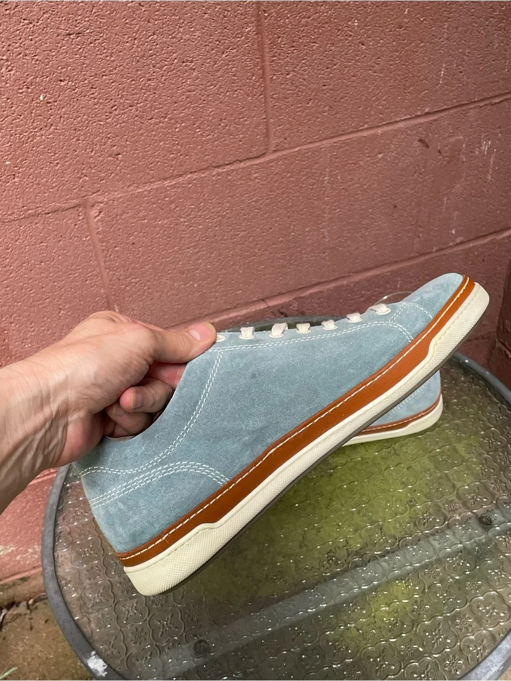 Allen Edmonds Porter Derby Sneakers Size 10 D